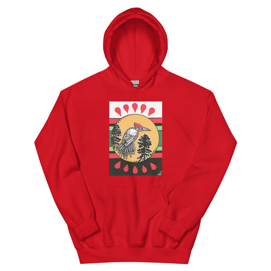 Pileated Woodpecker Unisex Hoodie